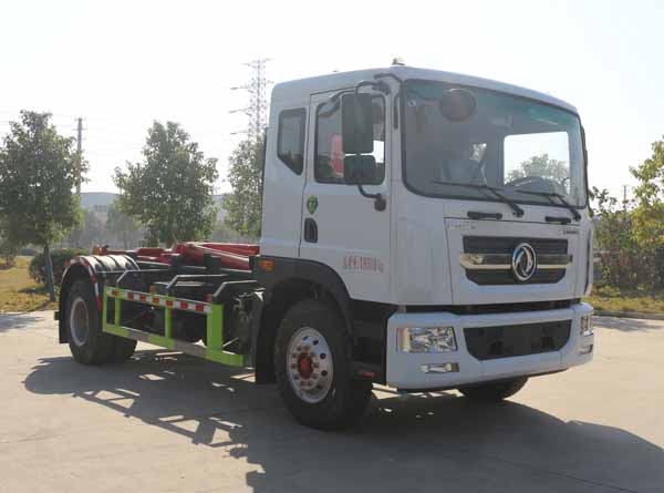 東風多利卡D9車廂可卸垃圾車|CLT5180ZXXEQ6型車廂可卸式垃圾車