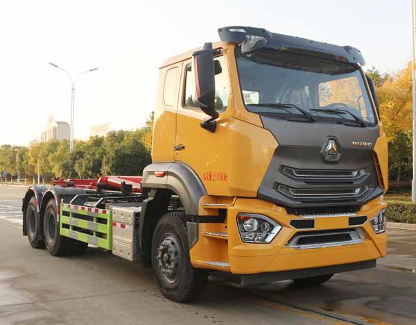 重汽豪沃車廂可卸垃圾車|CLT5250ZXXZZ6型車廂可卸式垃圾車