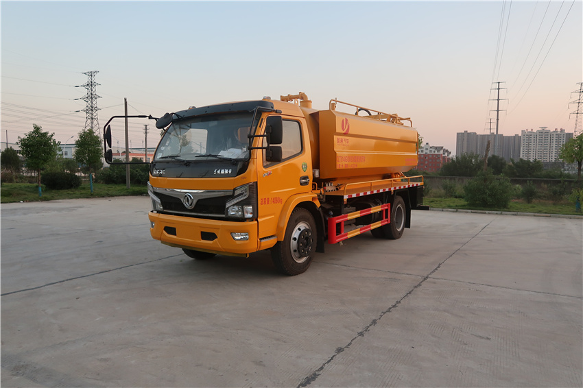 東風多利卡12方管道疏通車|CLT5140GQWEQ6型清洗吸污車