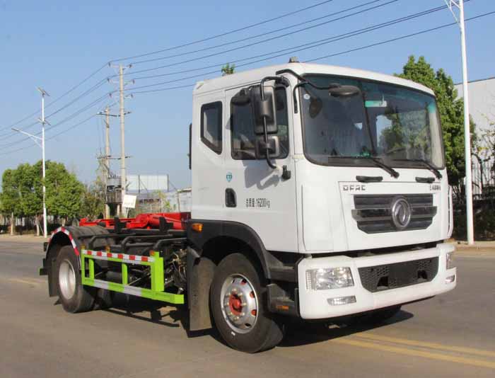 東風多利卡D9車廂可卸垃圾車|CLT5160ZXXEQ6型車廂可卸式垃圾車