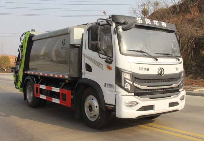 華神8方壓縮垃圾收集車|CLT5121ZYSEQ6型壓縮式垃圾車